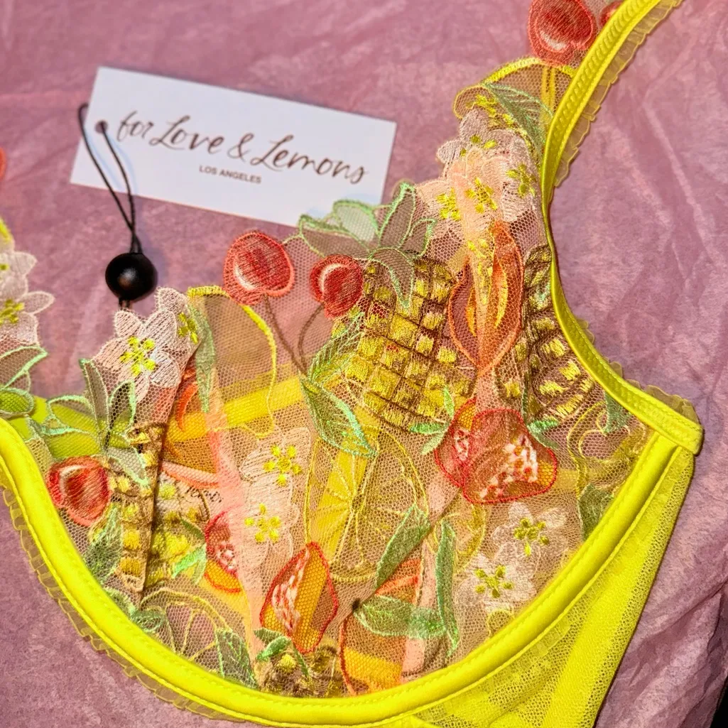FOR LOVE & LEMONS 🍋 - Mirabelle Underwire Bra - 38C - NWT (Retails for $139) - Image 10