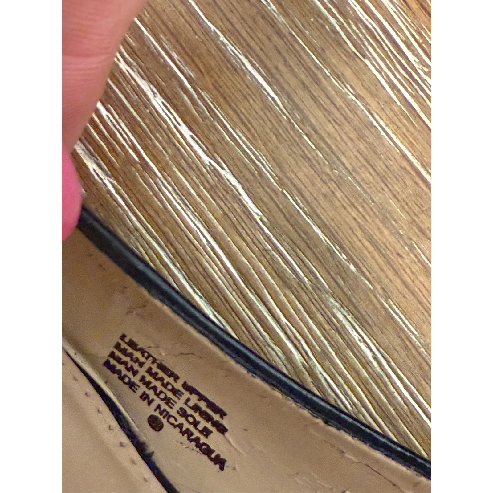 ANTONIO‎ MELANI Black Leather Round Toe Snakeskin Heel Wedges Size 8 - Image 7