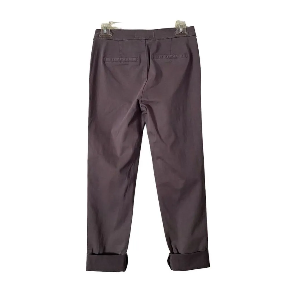 Lila Ryan Zuri Tapered Flat Front Trouser Steel Grey  Size 0 Casual - Image 2