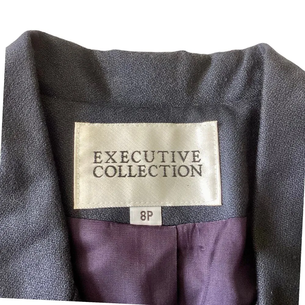 Executive Collection Skirt Set Black Size 8P - Image 5