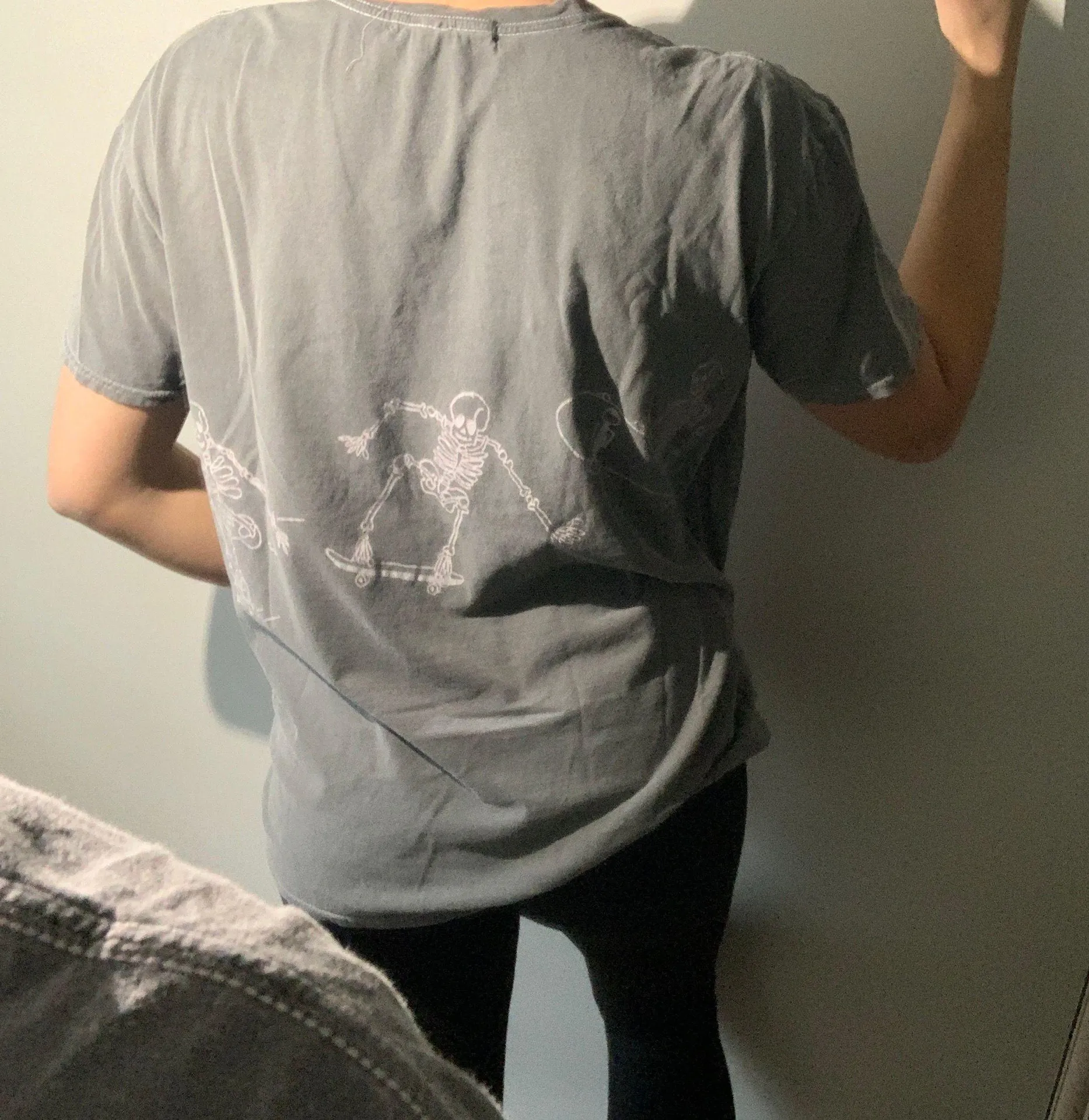 Urban Outfitters skateboarding skeletons tshirt💫 - Image 6