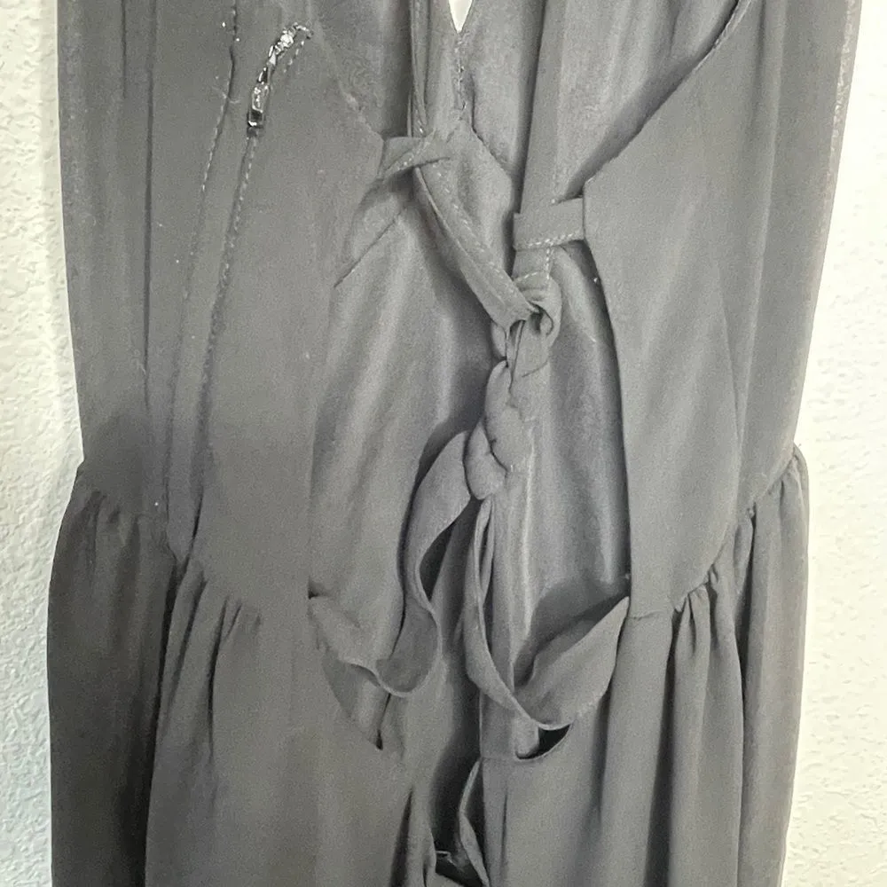 H&M Black Halter Maxi Dress - Image 6