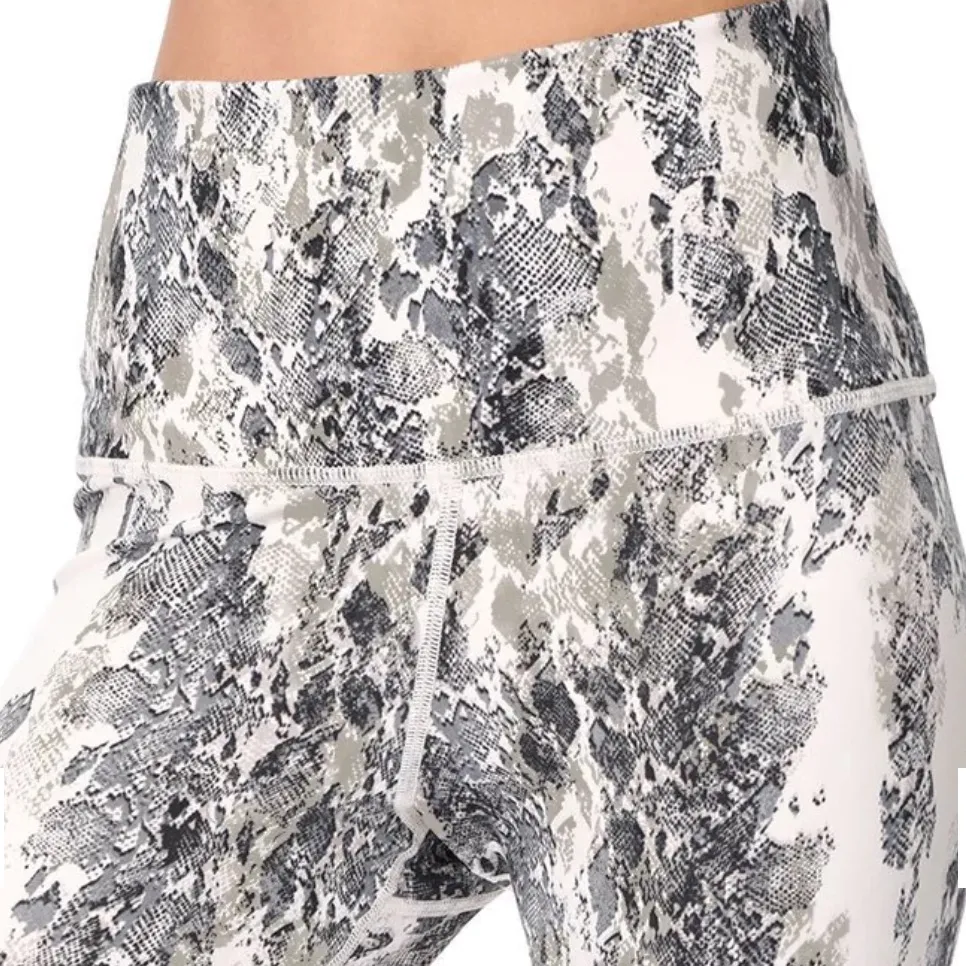 EVOLUTION AND CREATION FAUX SNAKESKIN HIGH WAISTED LEGGING - Image 6