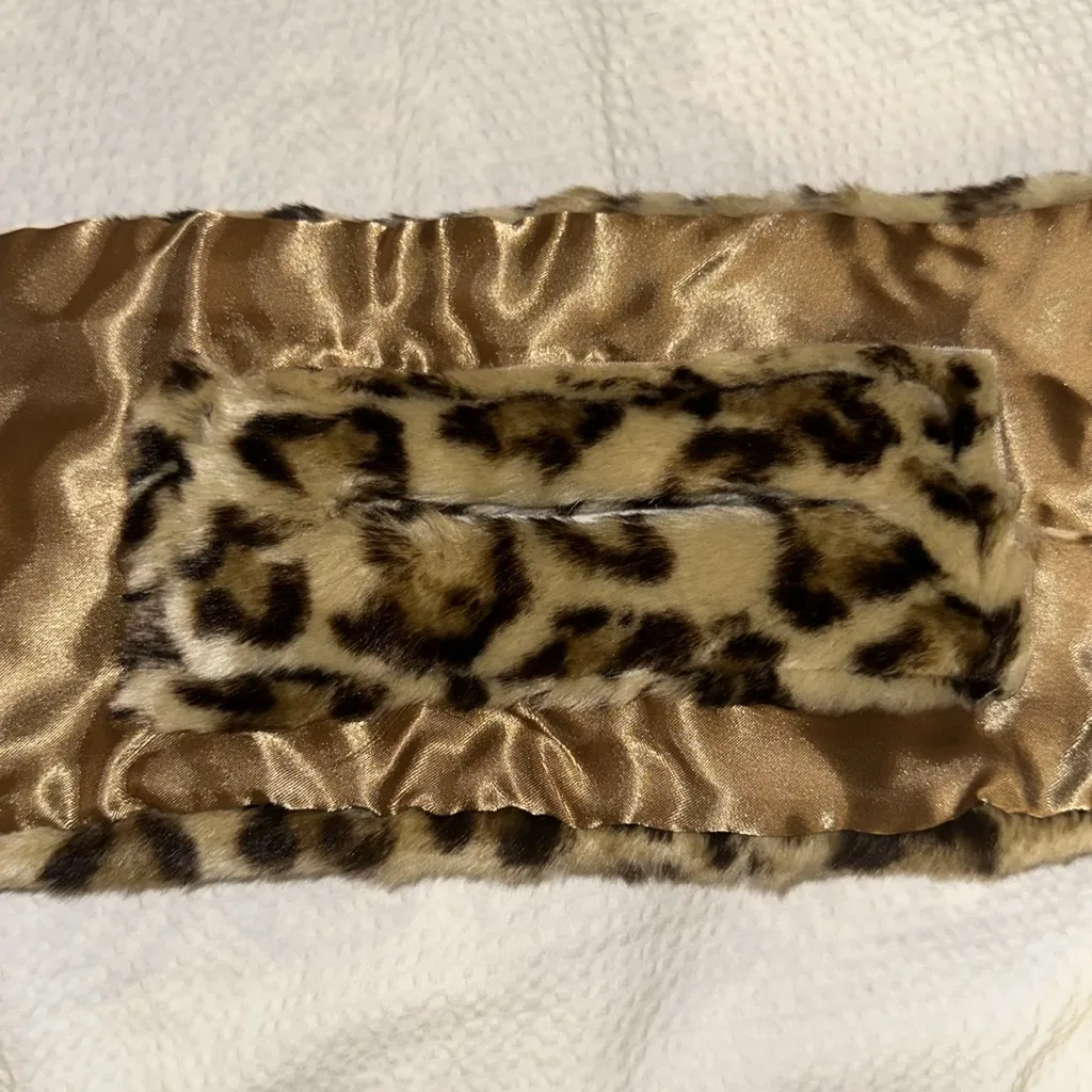 Dennis by Dennis basso leopard print scarf - Image 4