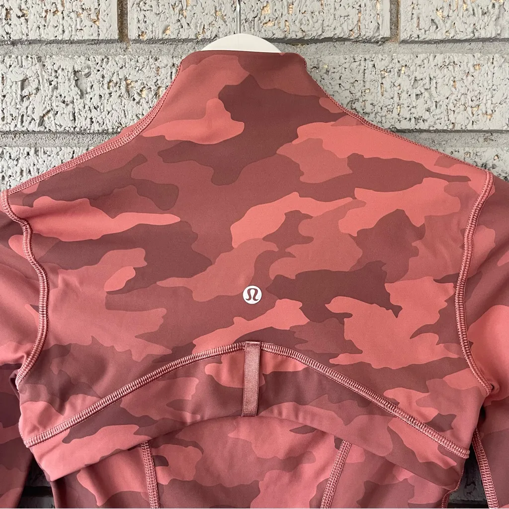 Lululemon Define Jacket Heritage 365 Camo Brier Rose Multi Pink Size 0 - Image 8