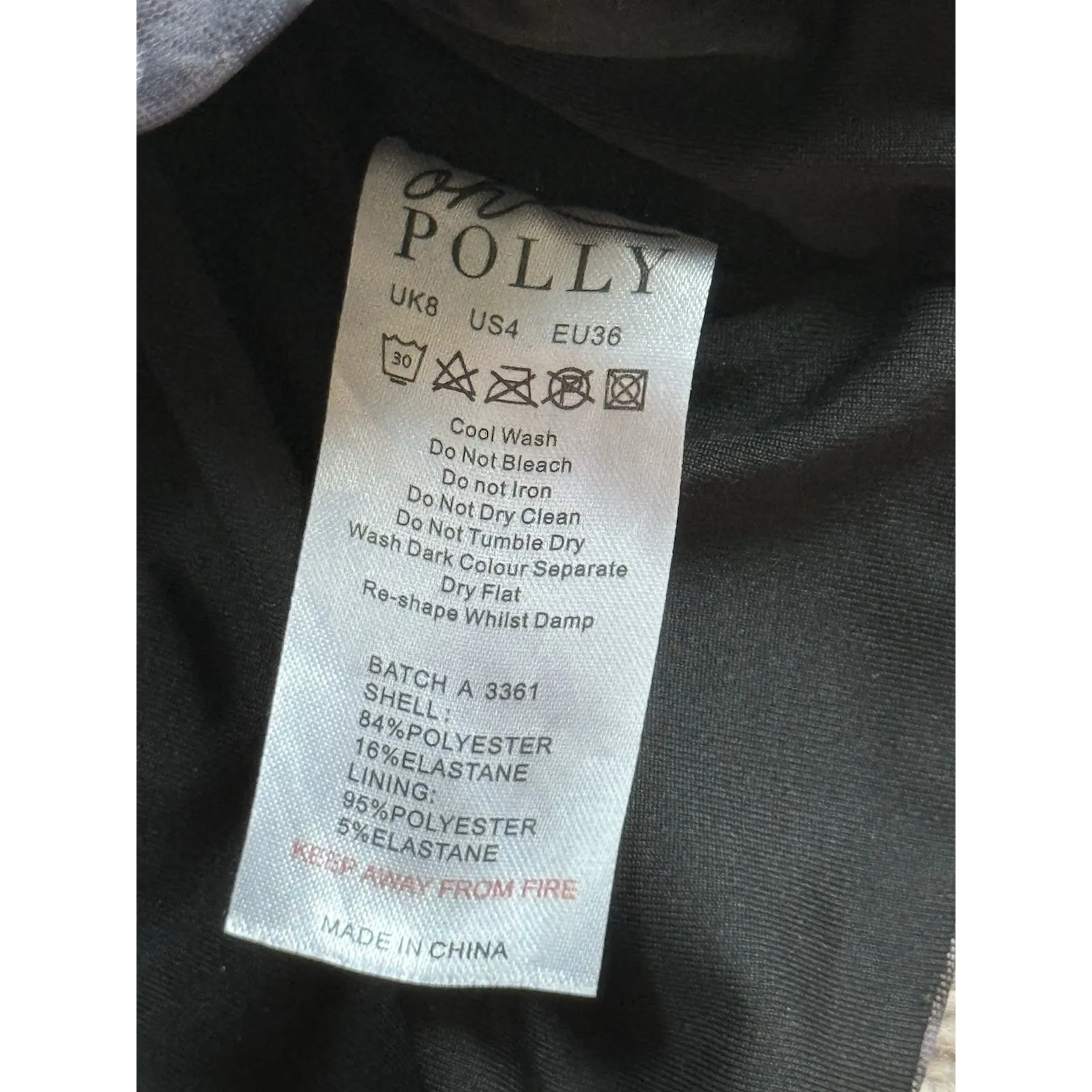 Oh Polly Catwalk Leopard Gray Bustier Crop Top Puff Sleeve Corset Mesh Size 4 US - Image 5