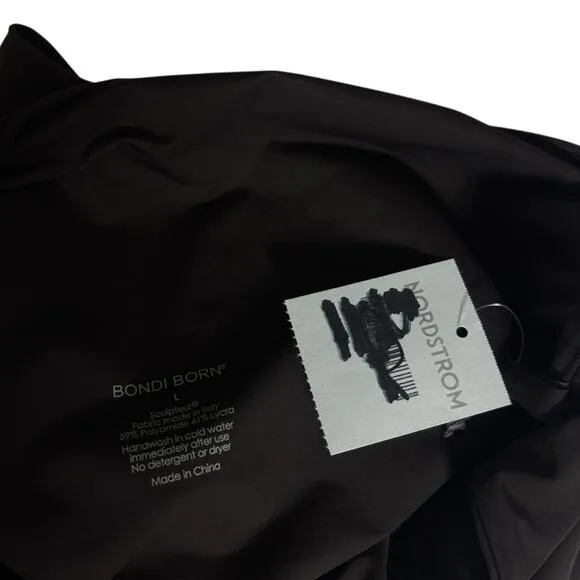 BONDI‎ BORN $150 NWT Sculpteur faith high waist bikini bottoms L - Image 6