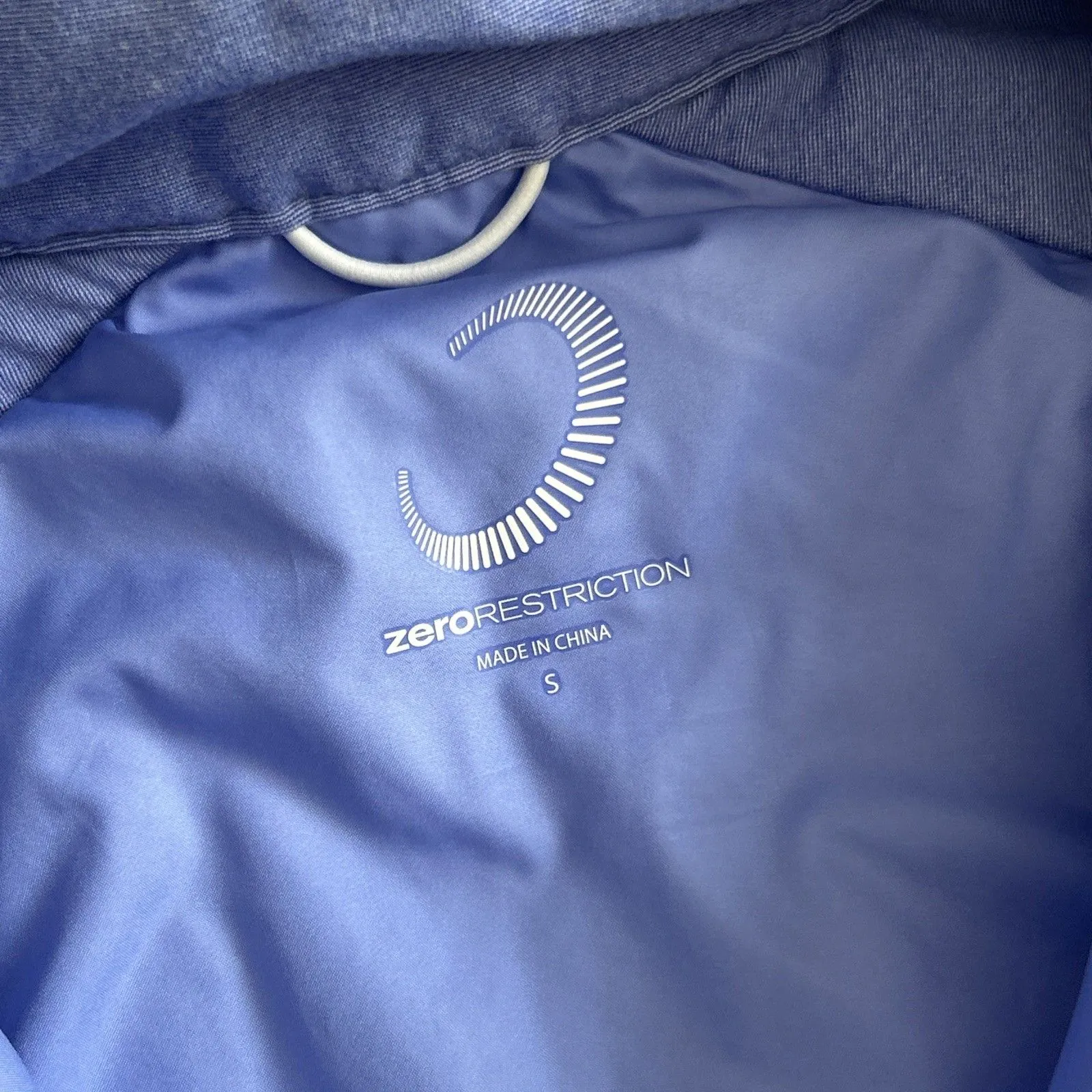 The Masters Golf Zero Restriction Vest Womens Small Primaloft Quilted Purple - Image 3