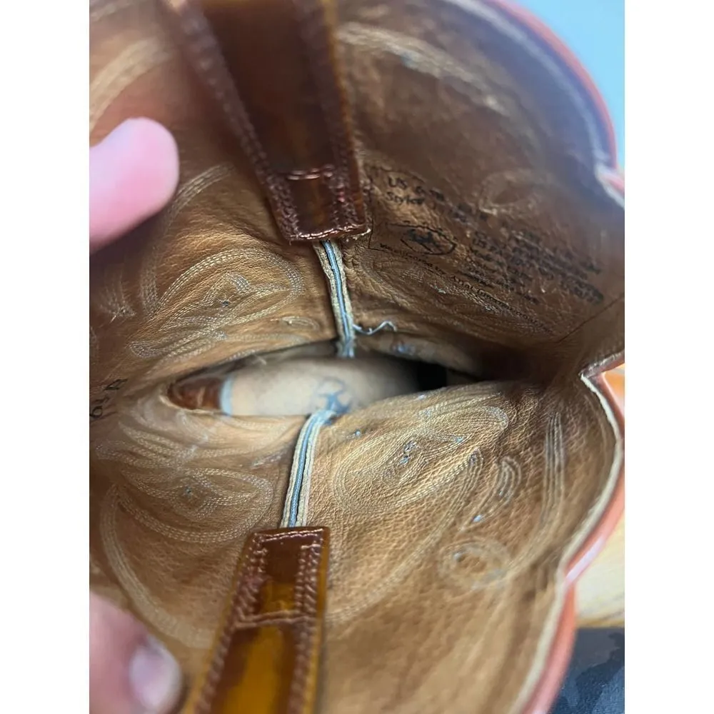 Ariat Leather Cowboy Boots Women’s Sz. 6.5 - Image 5