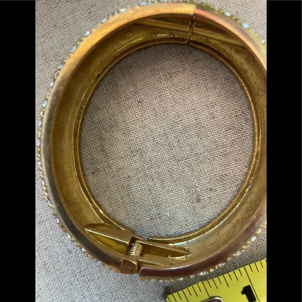 S & D Enamel hinge bracelet - Image 4