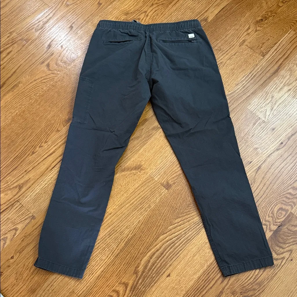 Vuori Ripstop Utility Pants Organic Cotton Black – Women’s Medium - Image 5