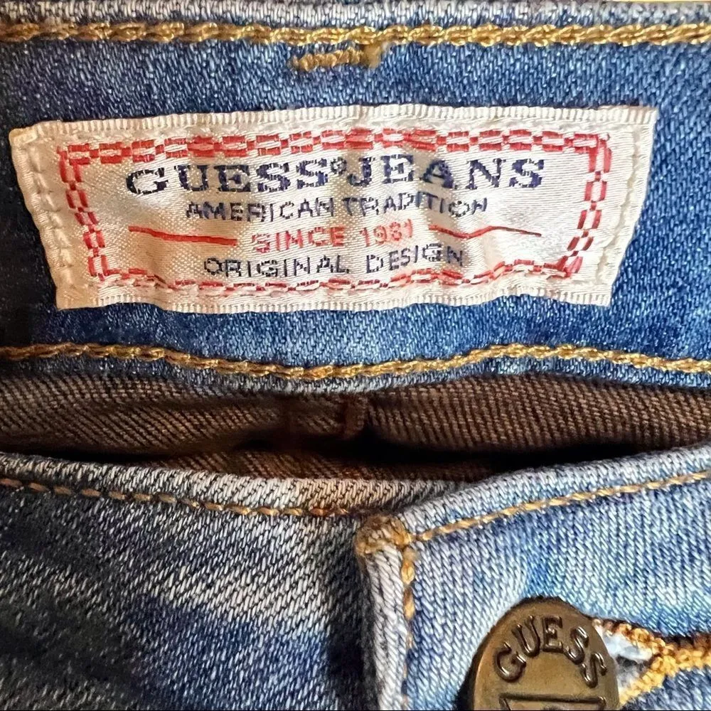 Guess Jean Crop Mid,‎ Size 23.  Classic Y2K. - Image 5