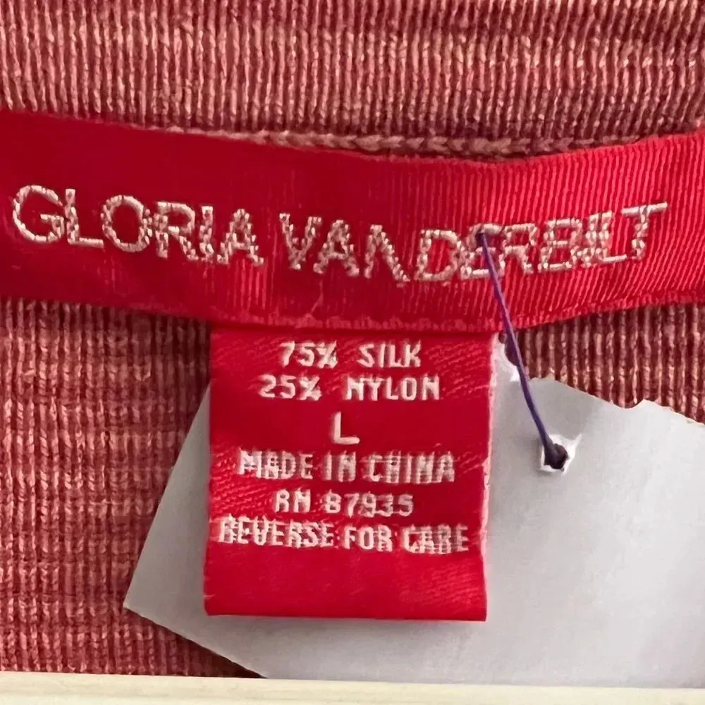 GLORIA Vanderbilt sweater size large - Image 3