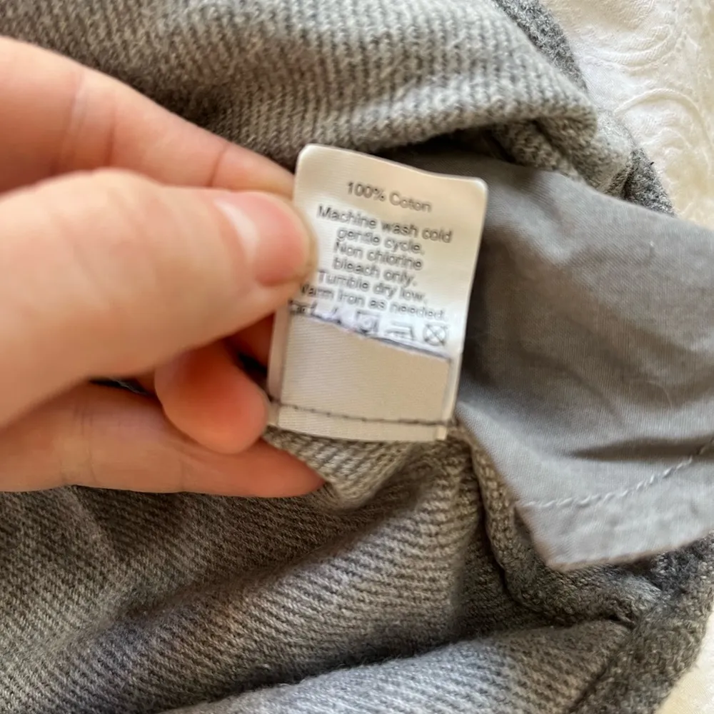 Gray Madewell flannel button down shirt with pockets - Image 10