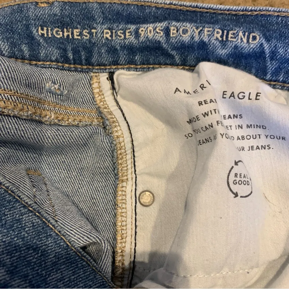 AMERICAN EAGLE Highest Rise 90s Boyfriend Jeans size 8 regular - Image 8