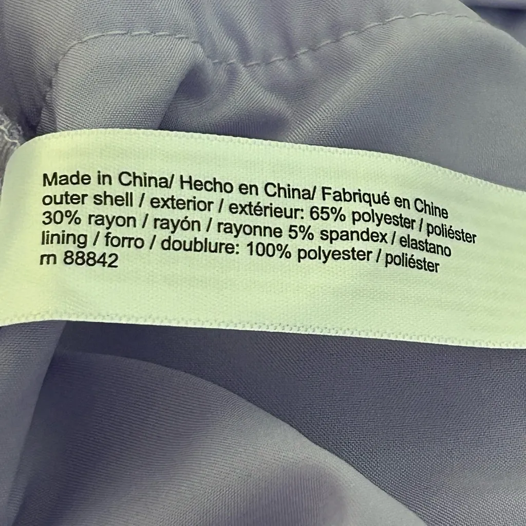 Eloquii Straight Leg Pants Lilac Size 20 - Image 11