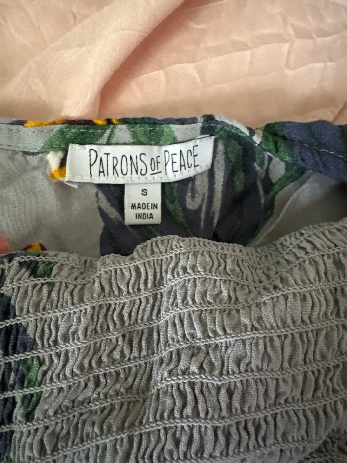 Patrons of Peace Top Floral Halter - Image 3