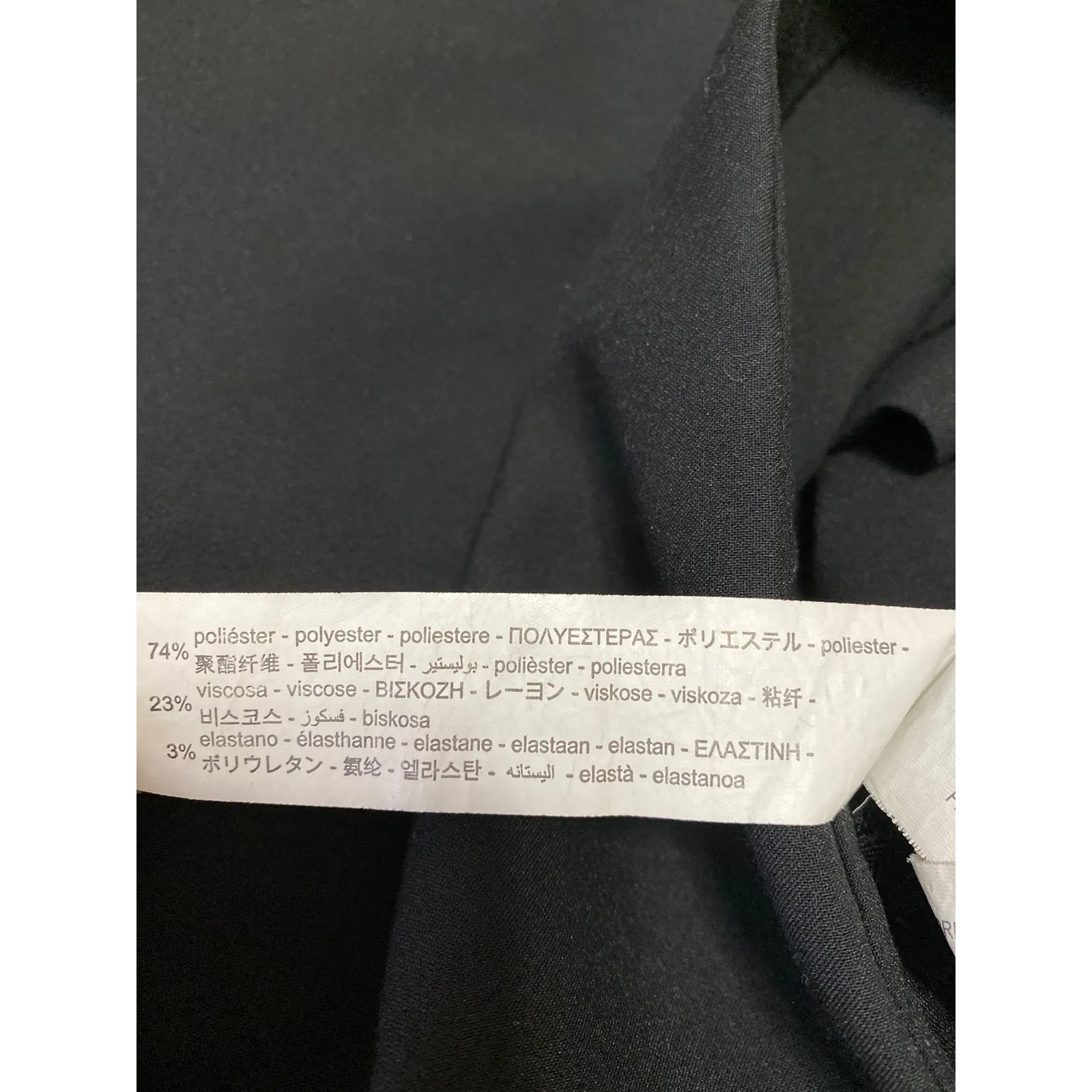 Zara Women's Blue High Waisted Zip Faux Wrap Mini Skirt Shorts Skort Size S - Image 5