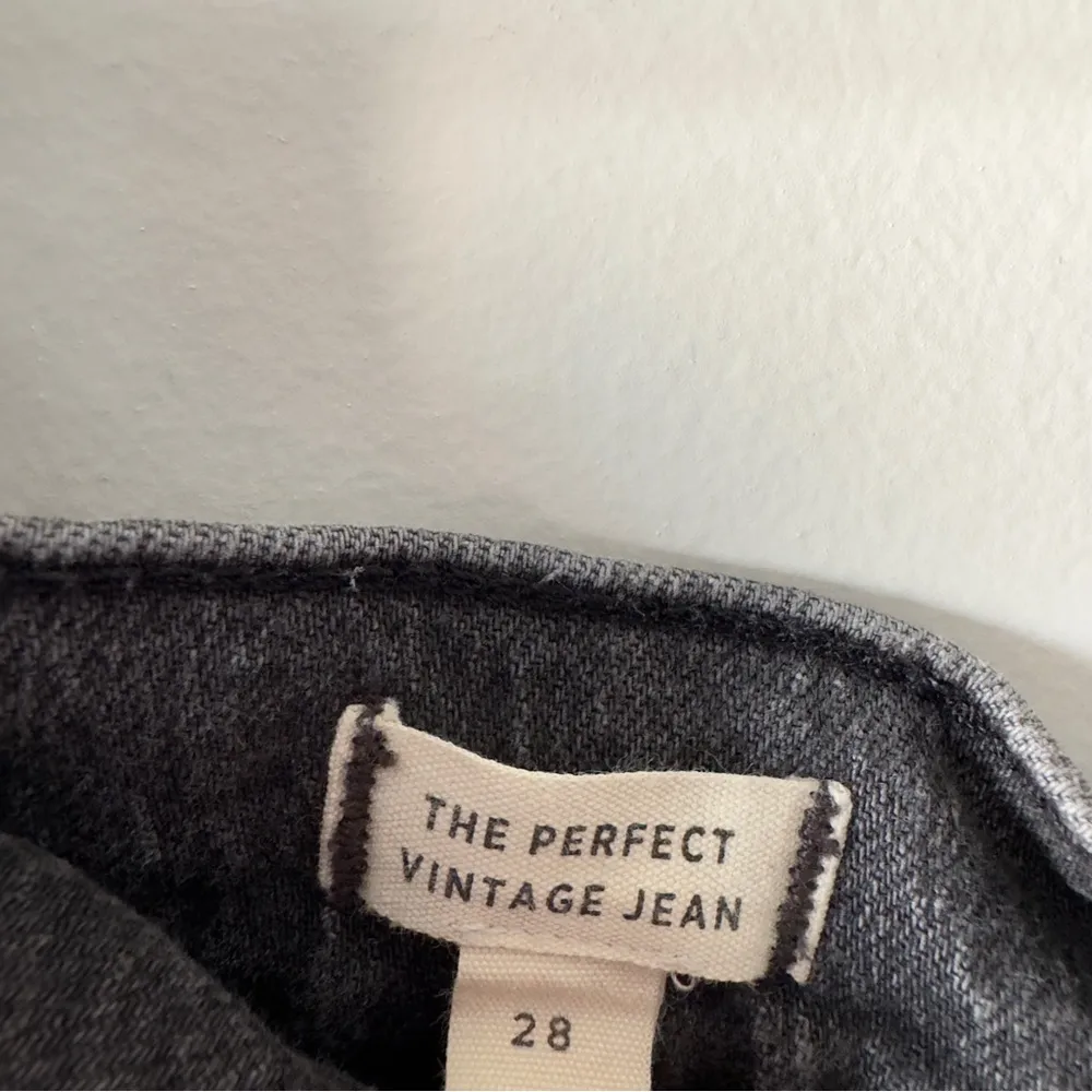 Madewell The Perfect Vintage Jean Gray Denim Zip Button Casual Pockets Belt loop - Image 9