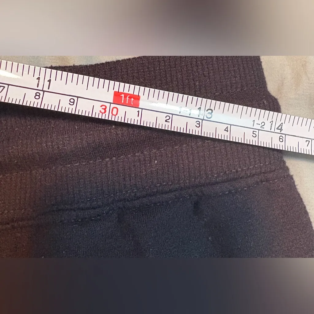 Disney Black Stitch Joggers Size Medium EUC Like New‎ - Image 4