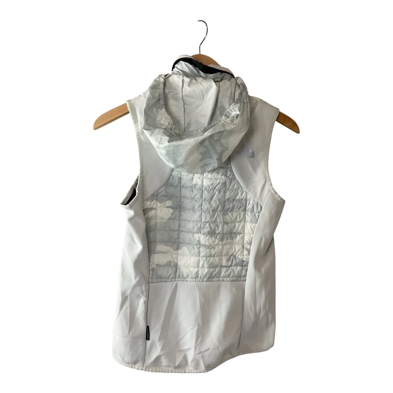 The North Face Vest Womens Quilted Full Zip Sleeveless camo Jacket  vest - Image 5