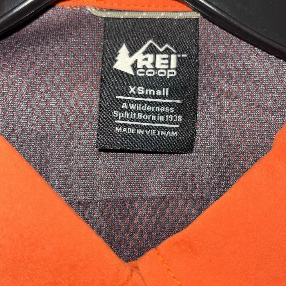 Rei Womens Sahara Long Sleeve‎ Button Down Shirt Orange Size XS - Image 9