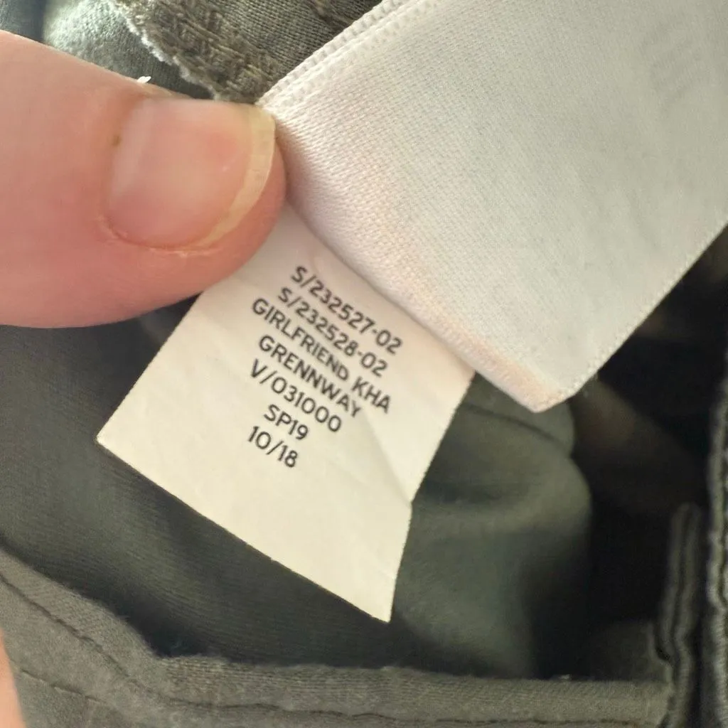 Gap Women’s 14 Olive Green Girlfriend Khaki Pants - Image 6