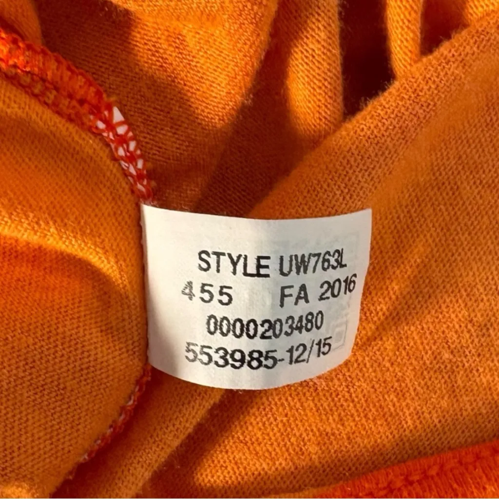 Under Armour VT Hokies Tank Top Women’s Medium Orange Tie Dye College Football - Image 7