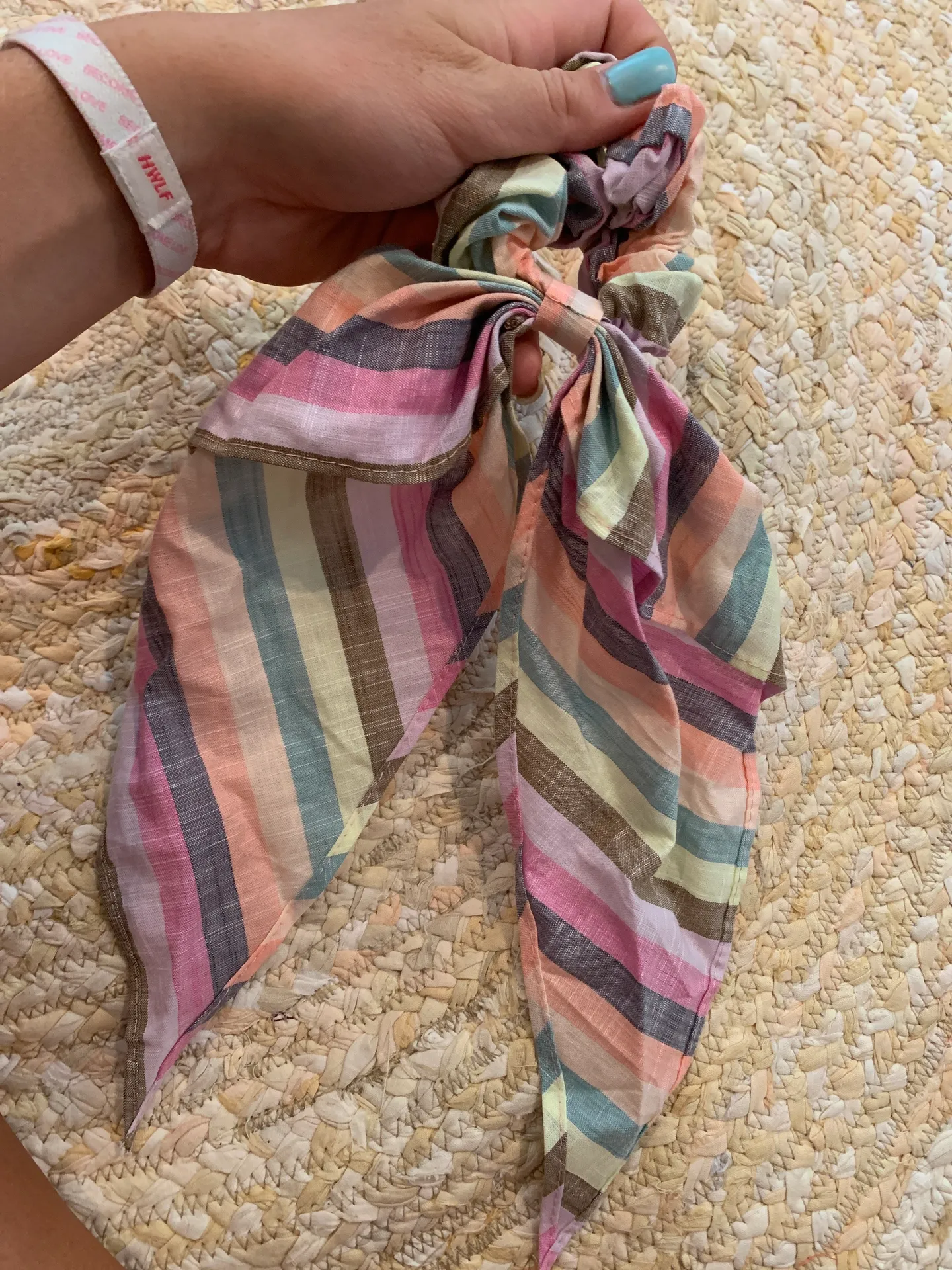 Pastel Hair Tie Piece - Image 2