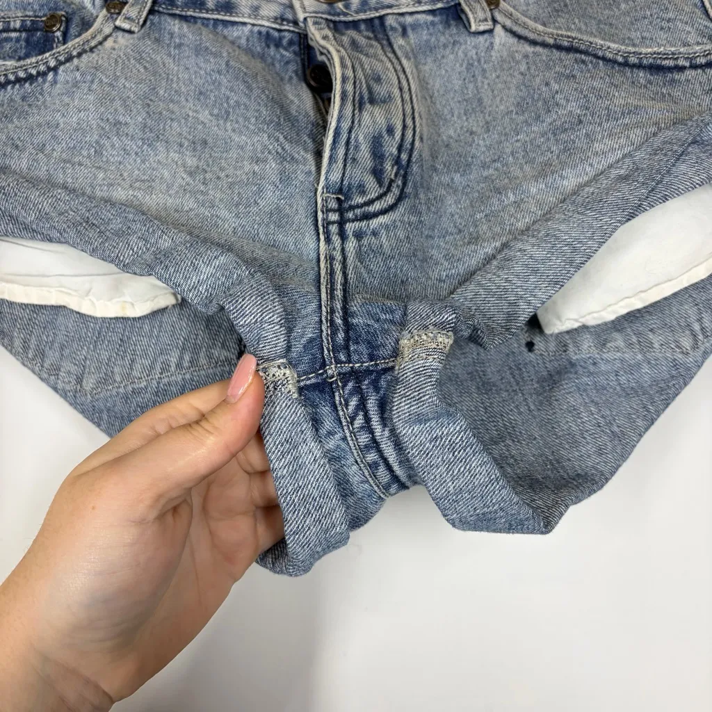 One Teaspoon Bandit Denim Jean Shorts Size 26 - Image 4