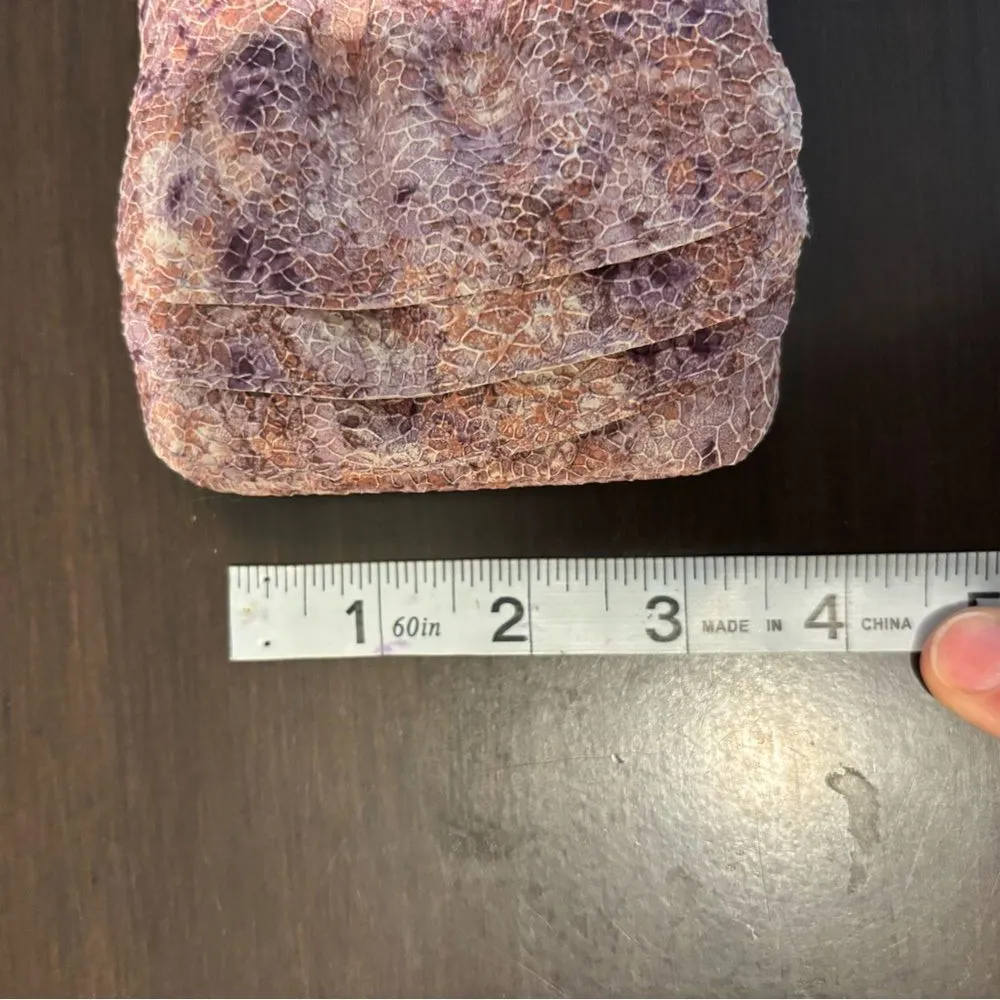 Nordstrom Bow Front textured snap wallet - Image 7