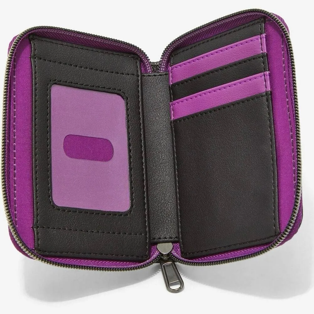 New NBC Loungefly The Nightmare Before Christmas Jack & Sally Doll Mini Wallet - Image 4