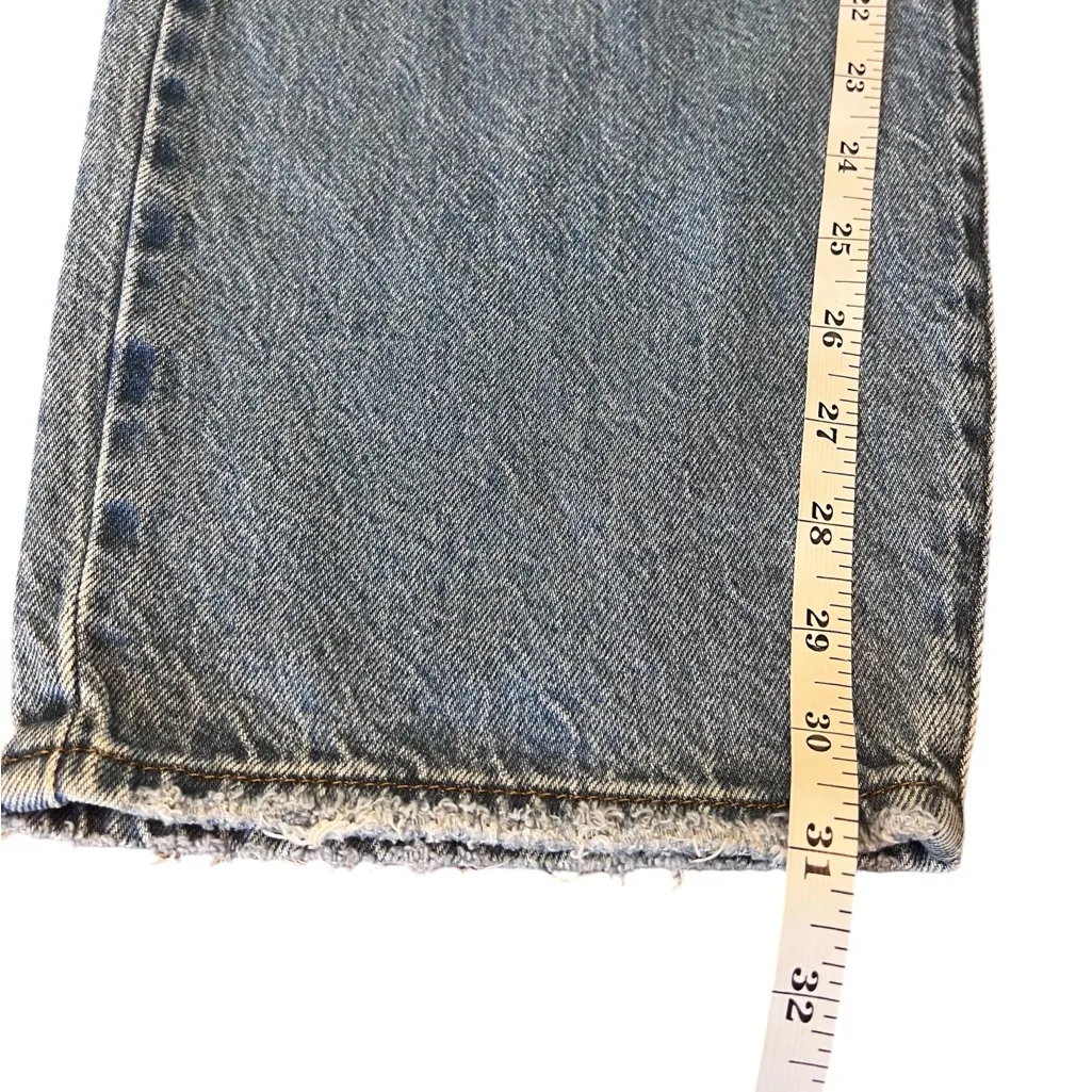 Levis Premium Quality Baggy Dad‎ Jeans Blue Size 24 - Image 6