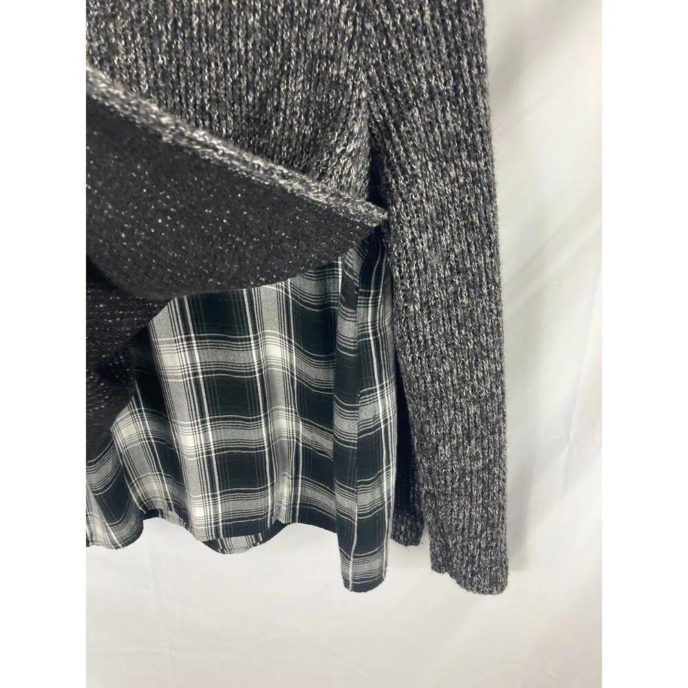 Sanctuary Anthro Fooled Knit Sweater Size Small - Image 4