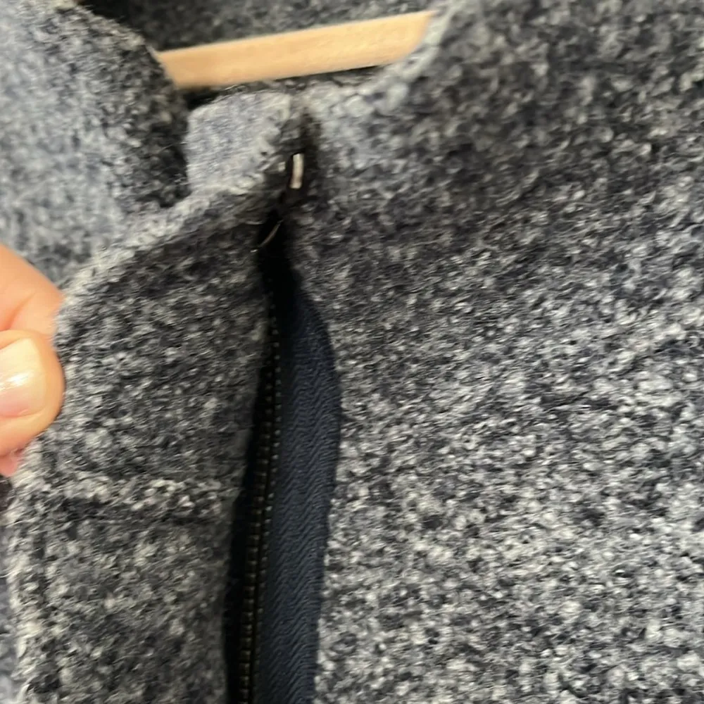 Ann Taylor coatigan navy blue in size Large - Image 6