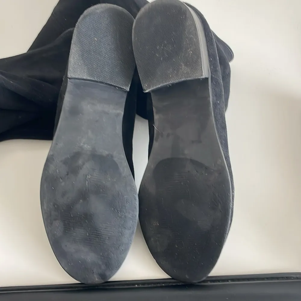 Steve Madden Women’s Odessa Black Suede Over the Knee Flat Boots - Size 7.5 - Image 5