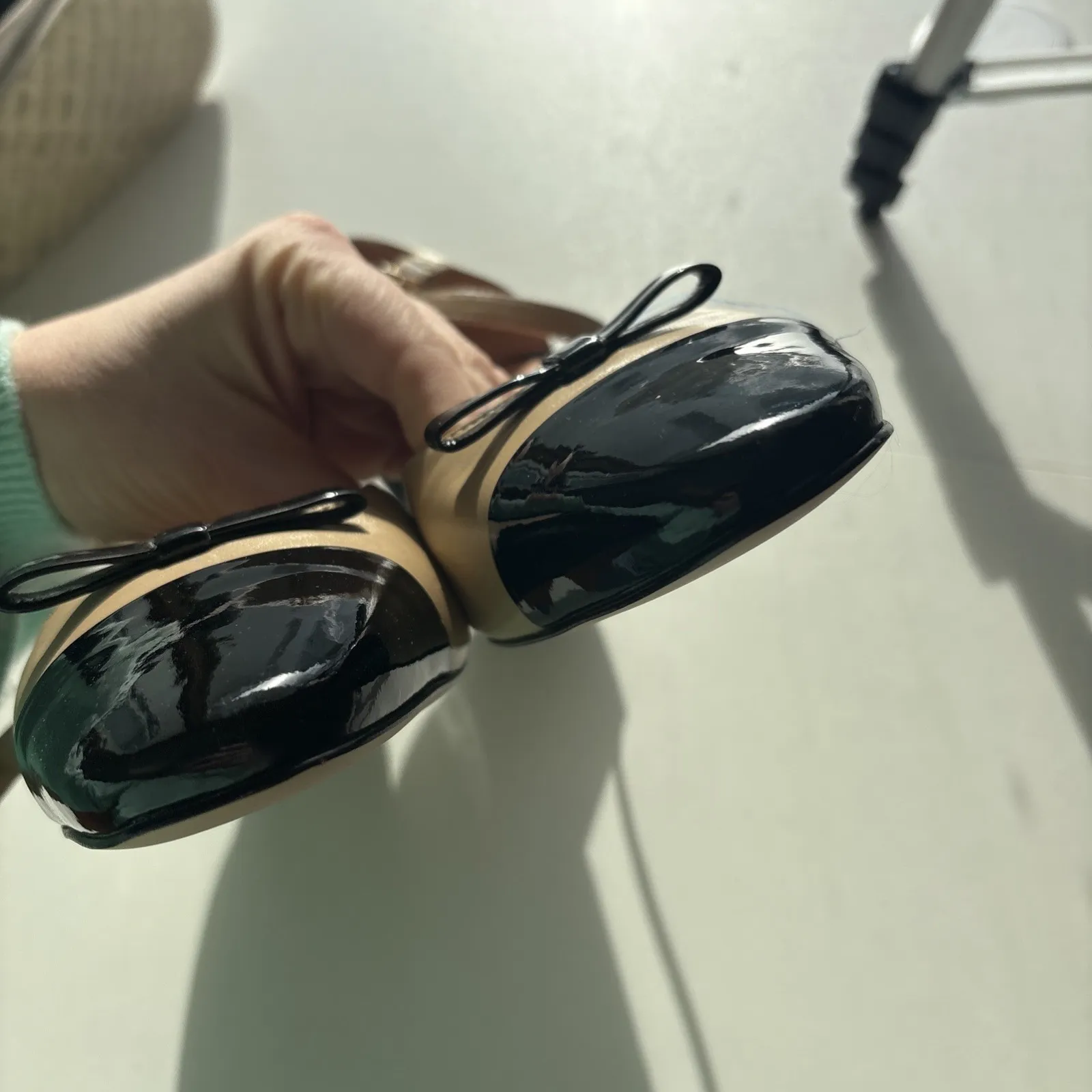 J Crew Millie Ankle Strap Cut Out Heels In Leather Sz 11 - Image 8