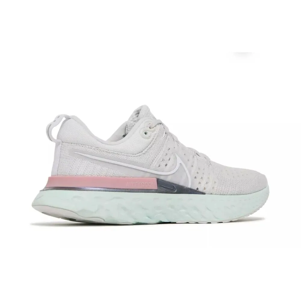 Nike Women's React Infinity Run‎ Flyknit 2 Platinum Tint Size 7 Run Ct2423-007 - Image 2