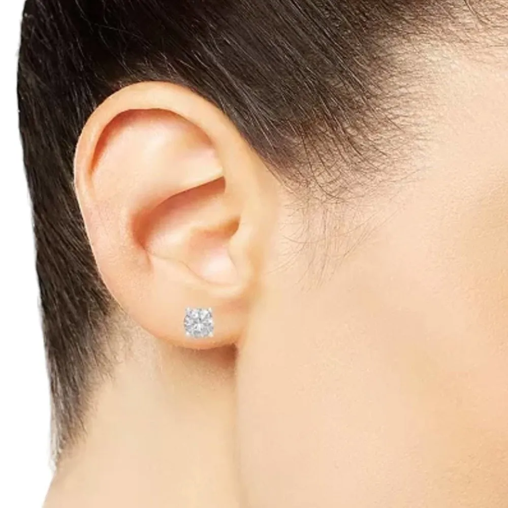 NEW 6 Pair Giani Bernini EARRINGS Solitaire 18k Gold Over Silver & CZ Stud Posts - Image 4