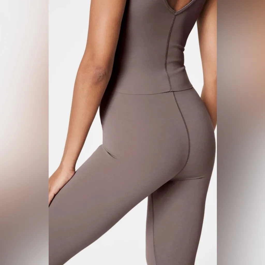 SPANX Deep Dive Booty Boost Jumpsuit Smoke Size Medium NWT - Image 2