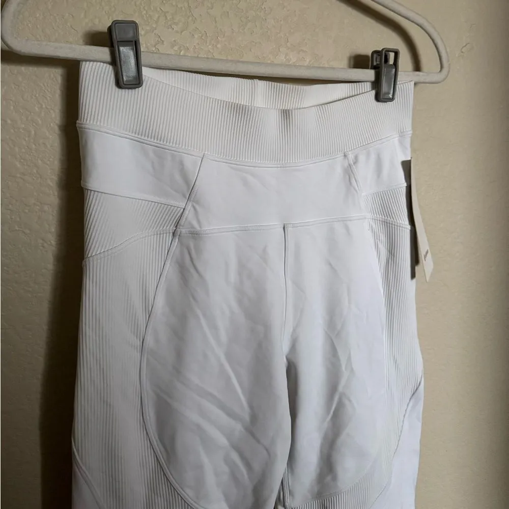 Lululemon New Ambition High Rise Tight 28“ Legging‎ Sz 8 White NEW - Image 4