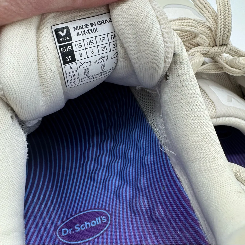 Veja Fitz Roy Shoes Women's Size 8 Trek Shell‎ Gravel Pierre Trainers Sneakers - Image 6