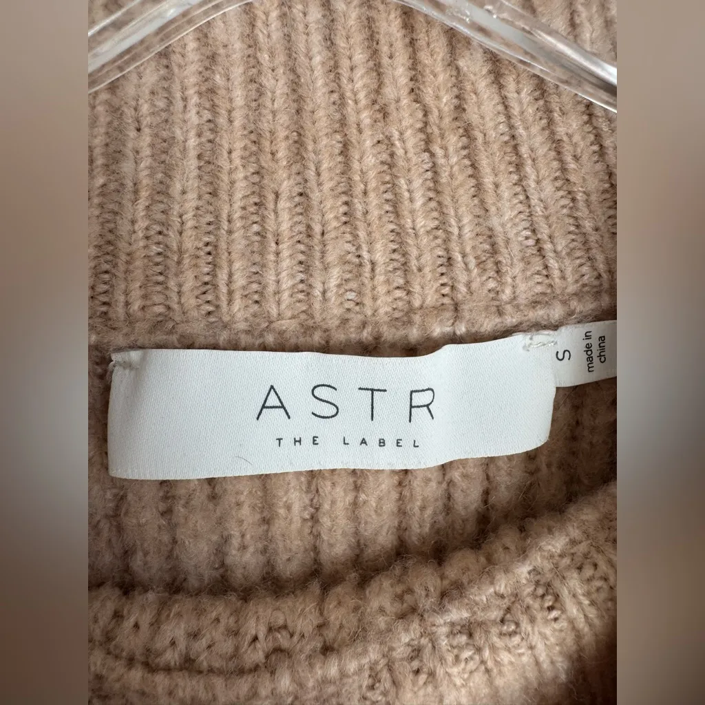 Astr The Label Regis Mockneck Sweater In Oatmeal - Image 7