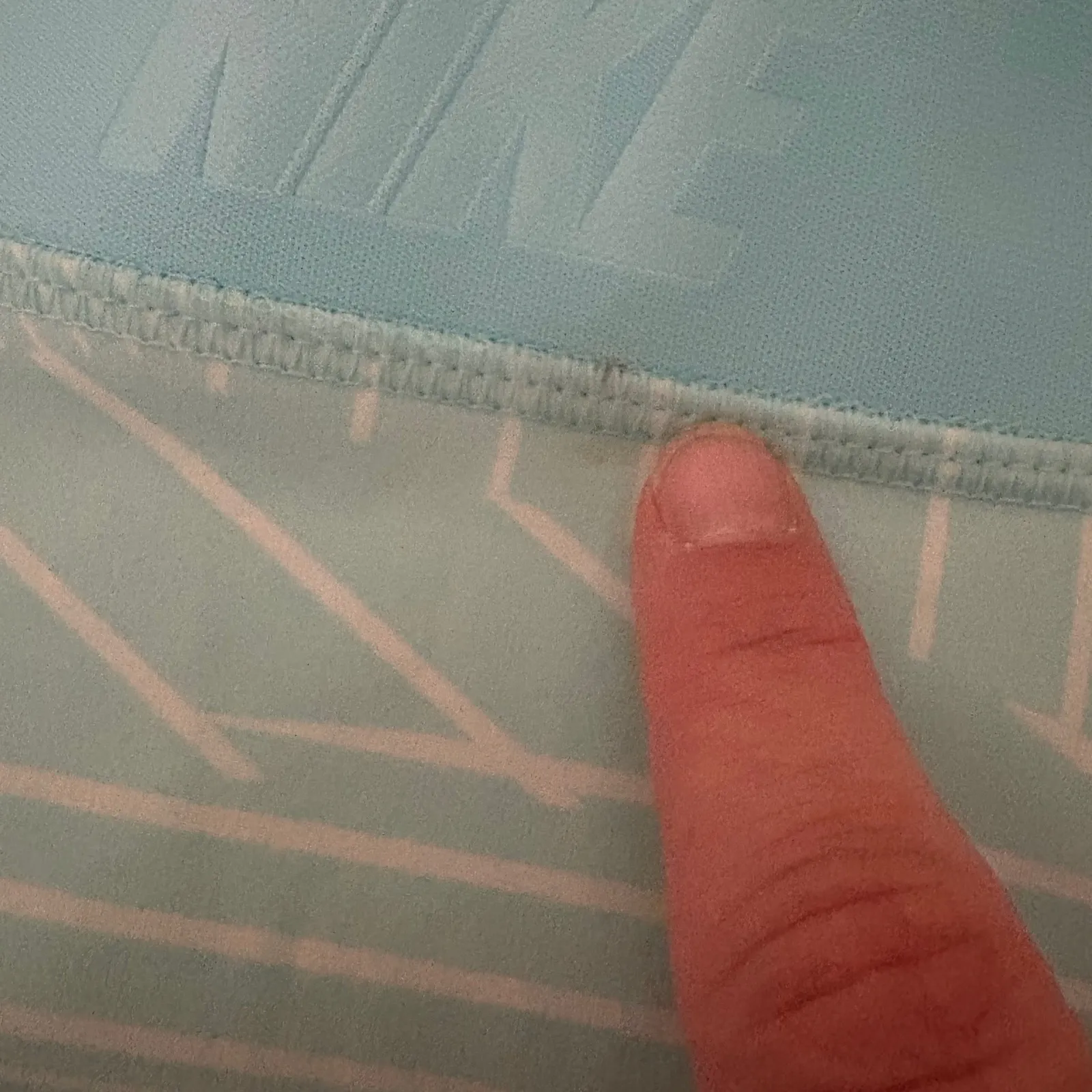 Nike Golf‎ Skort Athletic Skirt Dri-FIT Geometric Print Light Blue White L - Image 10