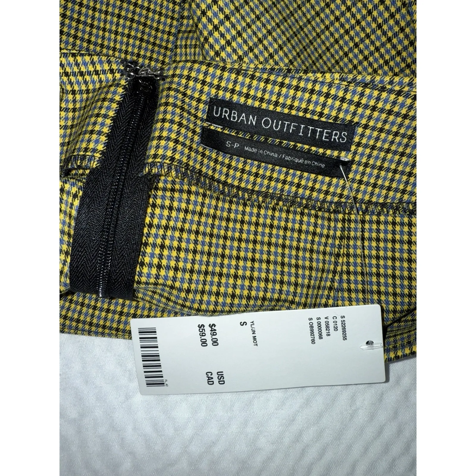 Urban Outfitters NEW Small‎ UO Darren Notched Pelmet Mini Skirt - Image 4