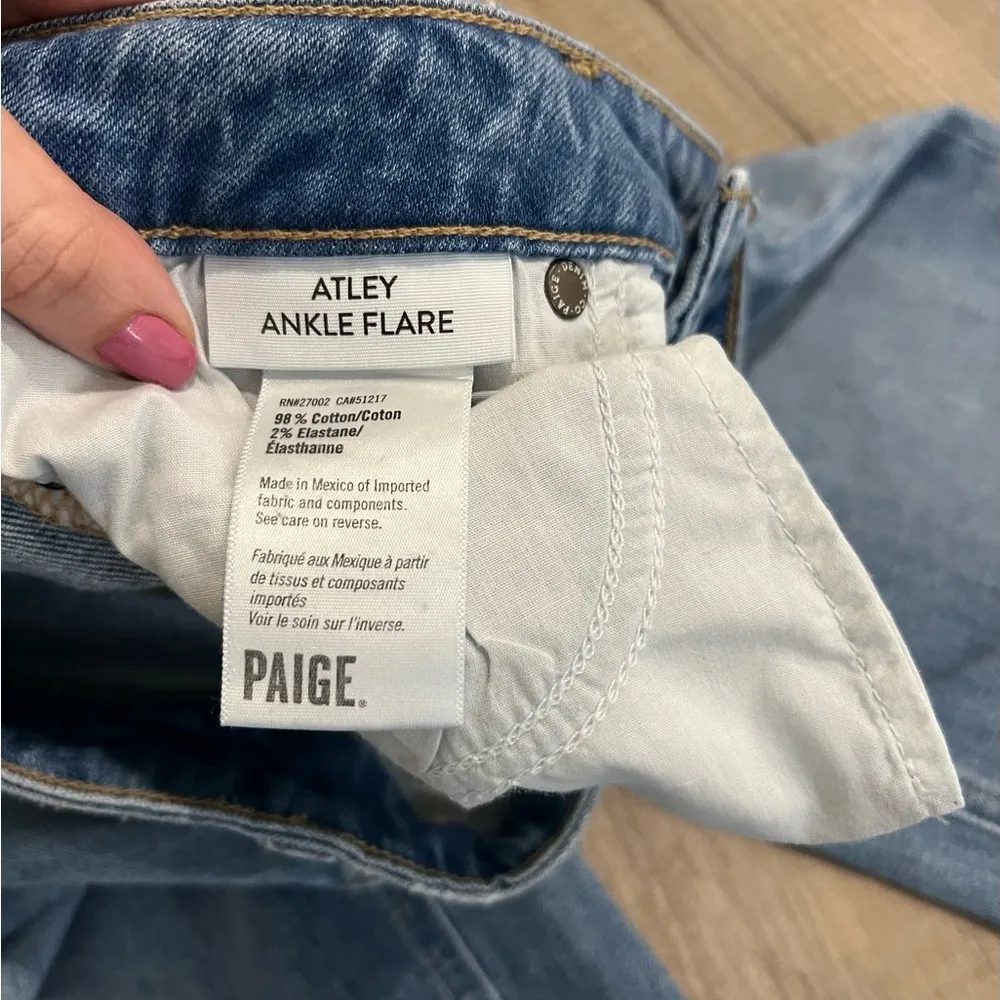 Paige Atley ankle flare jeans - Image 3