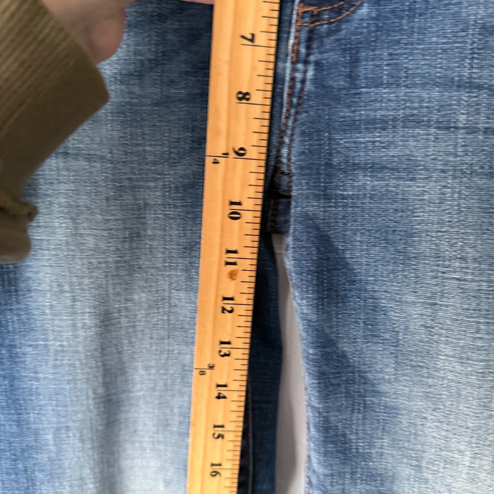 Wrangler Willow Ultimate Riding Jean Western Blue Denim Bootcut 9 Tall - Image 6