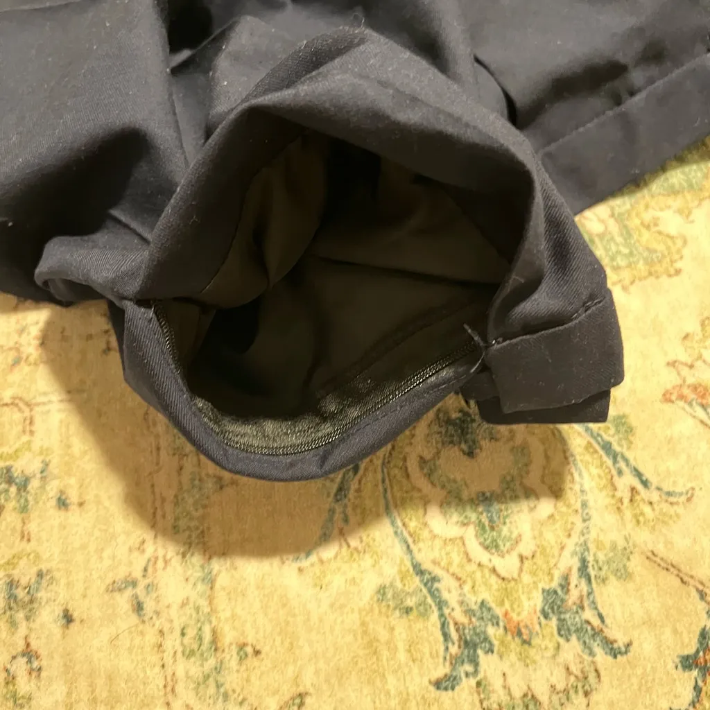 Brand New Women’s Adjustable Navy Pleated Skirt With Pocket and Without Tags Blue - Image 4