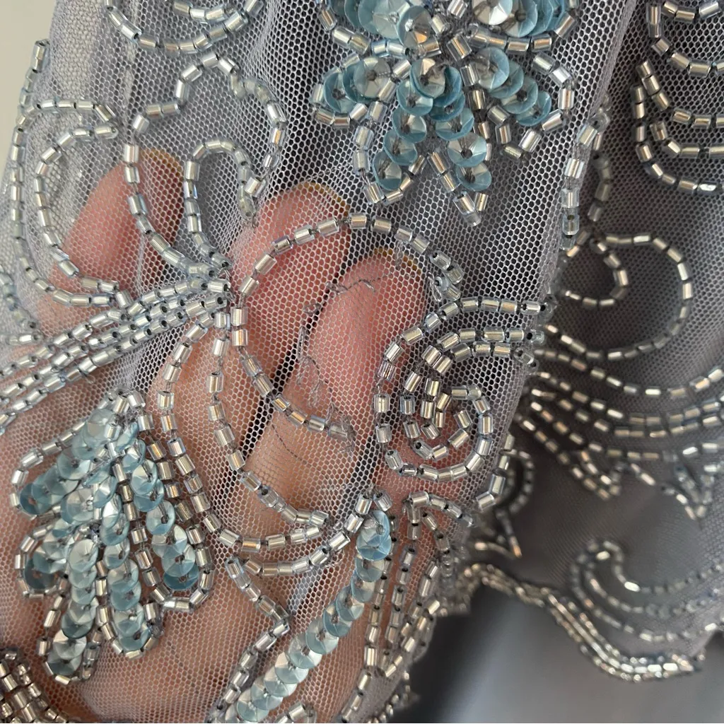 Pisarro Nights Beaded Peplum Bodice A - Image 10