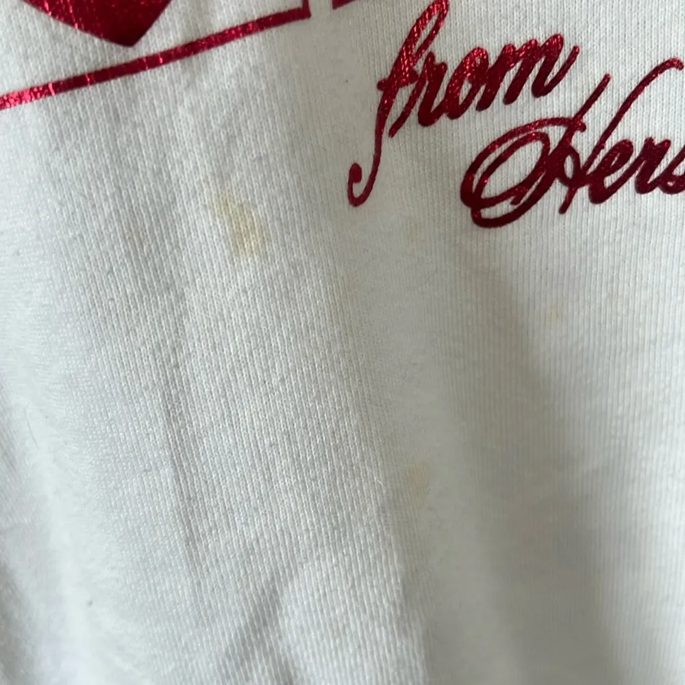 Vintage 90s Crewneck Sweatshirt Red Size L - Image 7